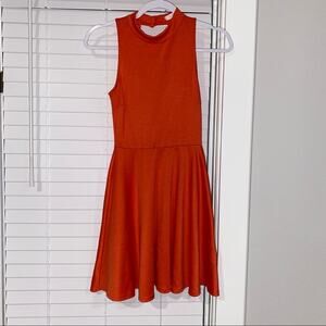 🦬 LULUS LUSH high neck button dress size XS